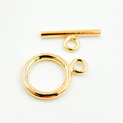 4002031. 9mm Gold Filled Toggle Ring